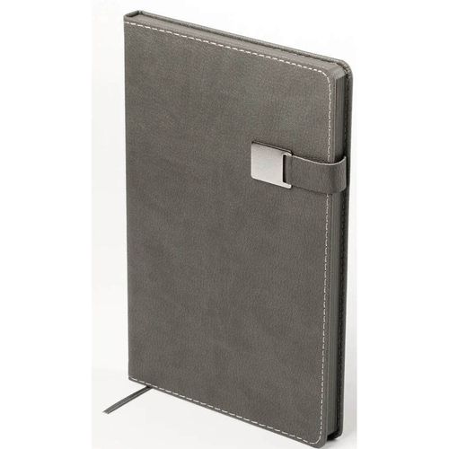 купить Блокнот Akklas Ежедневник недатир. 13x21см, 96 листов, с магнитом, серый в Кишинёве 