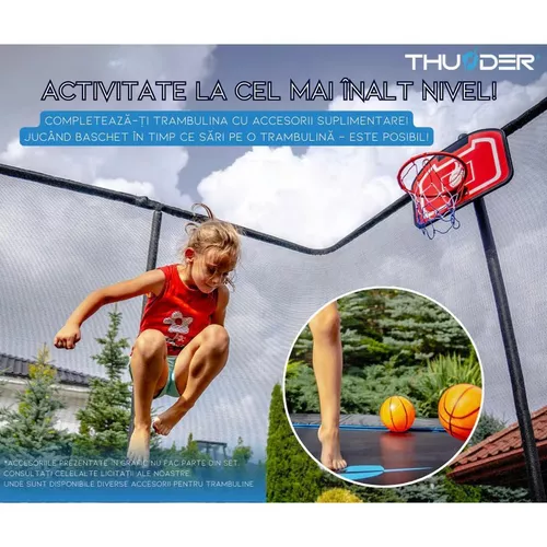 cumpără Trambulină Thunder Inside Elite 12ft,366 Cm, Blue în Chișinău 
