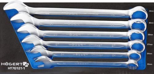 купить Система хранения инструментов Hoegert HT7G049-307 Тележка инструментальная 7 ящиков, 307 предмета в Кишинёве 