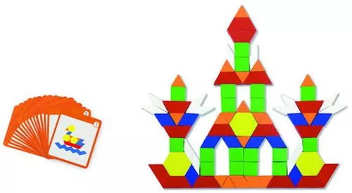 купить Набор для творчества Viga 50669 Magnetic Geometric Block (102buc) в Кишинёве 