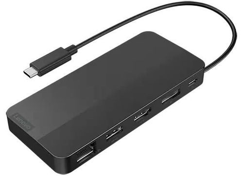 cumpără Adaptor IT Lenovo 40B90000WW USB-C Dual Display Travel Dock w/o adapter în Chișinău 