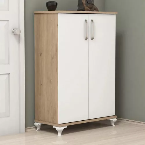 купить Полка для обуви Trendy Asta Nuc, Alb, 120x72x32cm (GTR000940) в Кишинёве 
