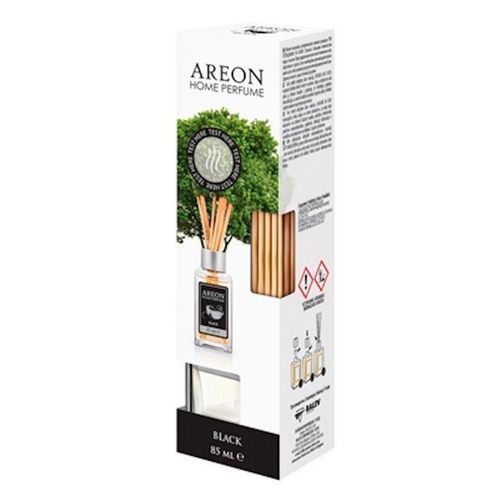 купить Ароматизатор воздуха Areon Home Parfume Sticks 85ml (Black) parfum.auto в Кишинёве 