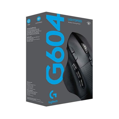 купить Мышь беспроводная Logitech G604 Lightspeed HERO Wireless Gaming Mouse, Sensor HERO 16K, , Resolution:100–16,000 dpi, Connection: Wired/Wireless, 910-005649 (mouse/мышь) в Кишинёве 