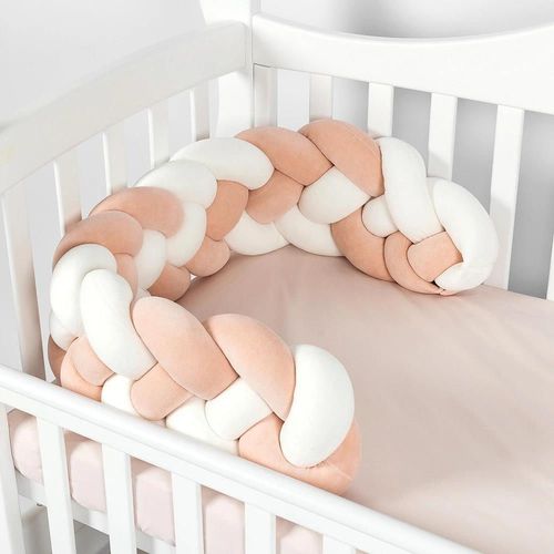 купить Бортик для кроватки PernaMea Cosita Pudra 120x20cm (PM.101756/9) в Кишинёве 