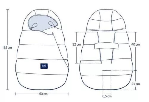 cumpără Accesorii pentru cărucior La Millou Husa carucior iarnă Baby Multi Velvet Collection Dark Gray în Chișinău 