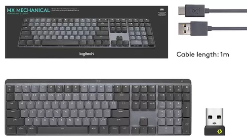 cumpără Tastatură Logitech MX Mechanical Wireless Illuminated, Graphite în Chișinău 