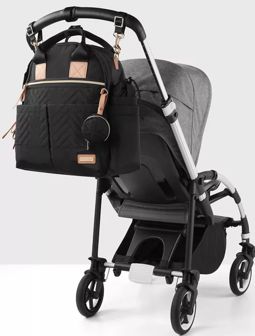 купить Сумка для мам Skip Hop 200675 6 in 1 Black Suite в Кишинёве 