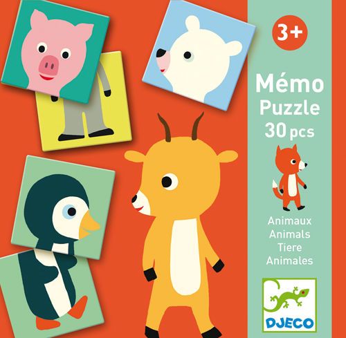 cumpără Joc euducativ - Memo Animo-Puzzle - DJ08126 în Chișinău 