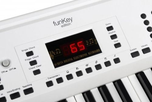 купить Цифровое пианино Fun Generation Funkey 61 Edition Wh в Кишинёве 