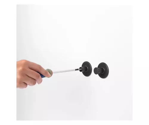 купить Вешалка для ванной Brabantia 1003485 Cueras pentru prosop, 2buc, gri inchis в Кишинёве 