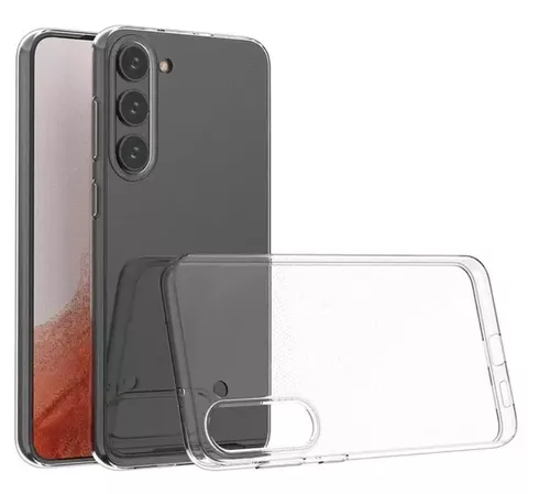 cumpără Husă pentru smartphone Helmet Soft Samsung S23 Plus, Clear TPU în Chișinău 