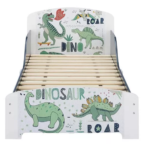 купить Кровать детская U-Grow UMPJ05-DN Pat Junior cu protecții laterale Dinozauri в Кишинёве 