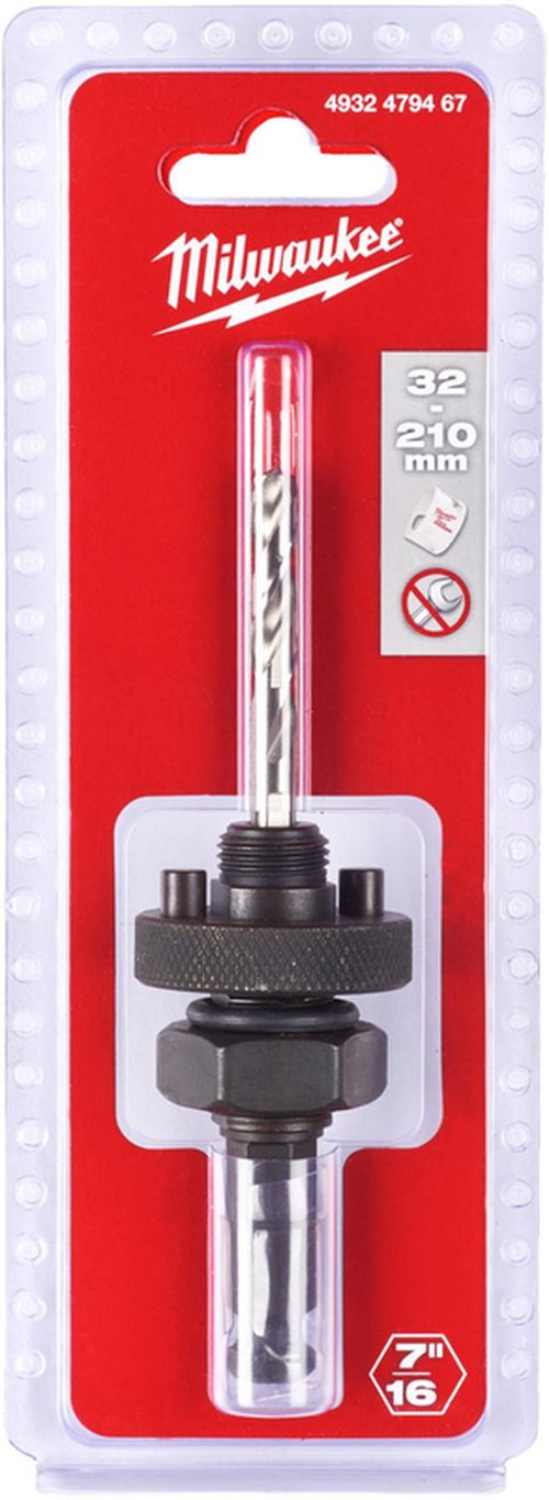 cumpără Set de tubulare, bite, duze Milwaukee 4932479467 Accesorii pu carote Hex7/16 32-210mm în Chișinău 