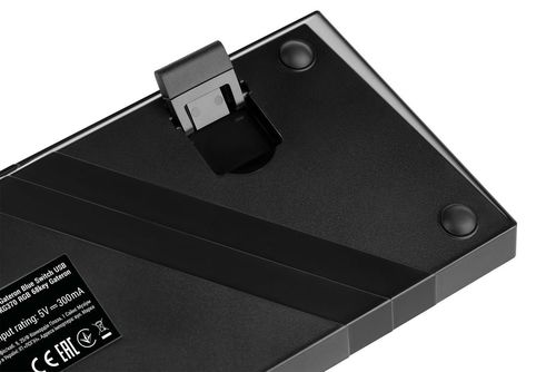 купить Игровая клавиатура 2E 2E-KG370UBK-BL KG370 RGB 68key Gateron Blue Switch USB Black UKR в Кишинёве 