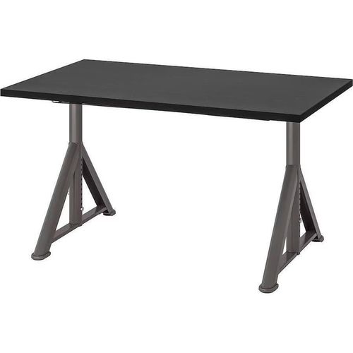 купить Офисный стол Ikea Idasen 120x70 (Negru/Gri Inchis) в Кишинёве 