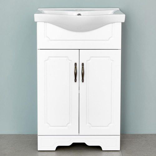 cumpără Dulap pentru lavoar Bayro Classic One Duo Pro Alba 540 белый în Chișinău 