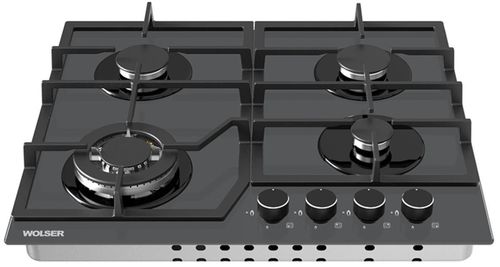 купить Встраиваемая поверхность газовая Wolser WL-6400 GBN Q Gray в Кишинёве 