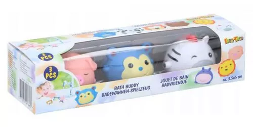 cumpără Jucărie de baie Eddy Toys ED16136-2 Set 3 jucarii de baie, Porcusor, Soricel, Zebra în Chișinău 