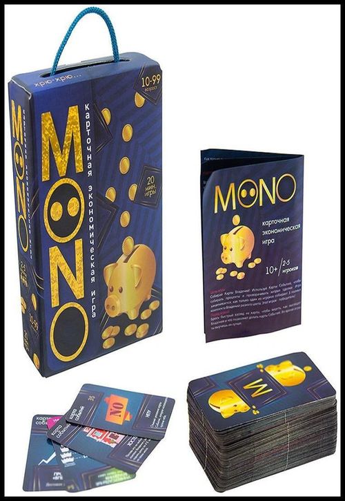 купить Настольная игра Strateg 30809 Joc de masa MONO (rus.) в Кишинёве 