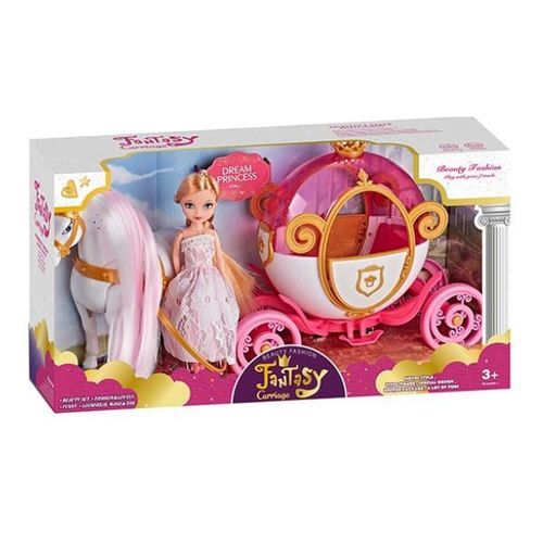 cumpără Păpușă Essa 121A Set Prințesa cu cal și careta în Chișinău 