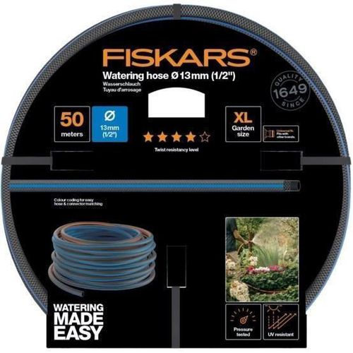 купить Шланг Fiskars Furtun gradina 13mm,1/2 50m, Q4 (1027106) в Кишинёве 