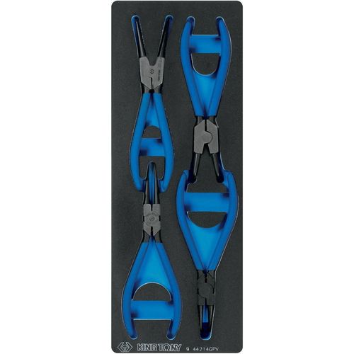 cumpără Clește King Tony 9-44214GPV набор щипцов для стопорных колец 4 пр. (FOAM) în Chișinău 