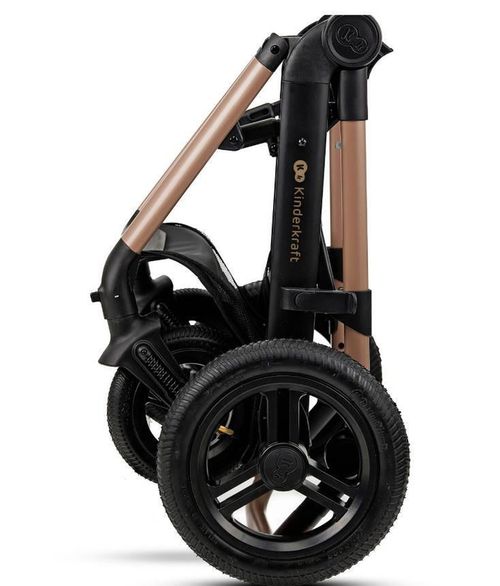 cumpără Сărucior pentru copii KinderKraft 3in1 Moov 2 Air KSMOOV02BEG0000 Sand Beige în Chișinău 