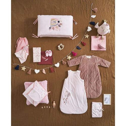 cumpără Lenjerie de pat pentru copii Premaman PCHWQC-ECR-UNQ Paturica Glitter Bird, 110x80cm în Chișinău 