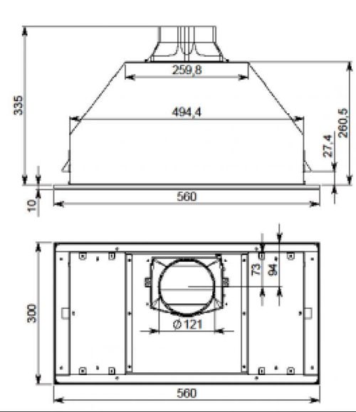 cumpără Hotă Falmec MAX EVO 50 inox BUILT-IN în Chișinău 