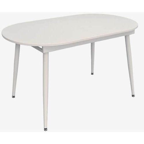 купить Стол Evelin di Costacurta DT-533R Wh, 135(175)x80x76см, Каркас/Опоры: Металл Белый (раздвижной), белый мат в Кишинёве 