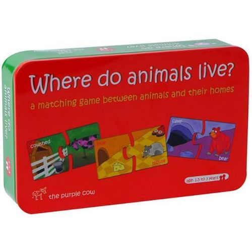 cumpără Puzzle Momki MK773 Puzzle Unde locuiesc animalele în Chișinău 