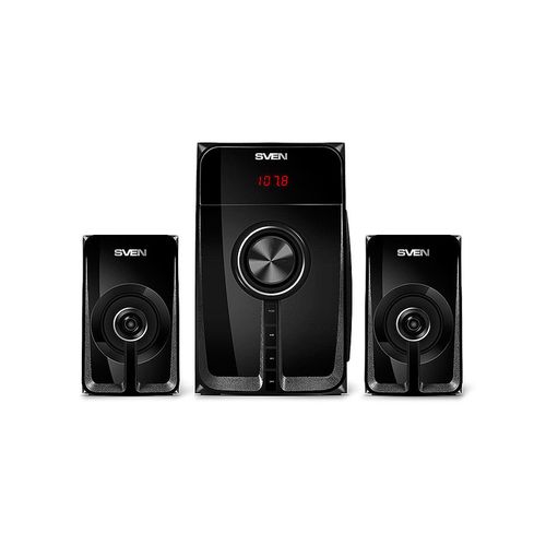 купить Колонки Active Speakers SVEN MS-307 Black, Bluetooth, FM Tuner, USB port, SD slot ( 2.1 surround, RMS 40W, 20W subwoofer,  2x10W Satellites ) (boxe sistem acustic/колонки акустическая сиситема) в Кишинёве 