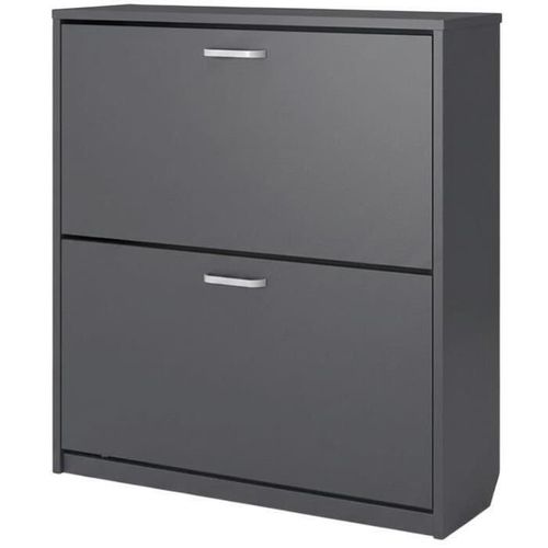 cumpără Raft pentru încălțăminte Fabrik Home Тумба для обуви 2 дверцы / 800 антрацит în Chișinău 