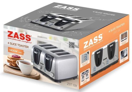 cumpără Toaster Zass ZST 09 (Silver) în Chișinău 