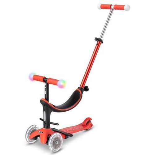 cumpără Trotinetă Micro MMD356 Mini2Grow Deluxe Magic LED Red în Chișinău 