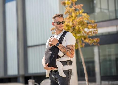 купить Кенгуру Kikka Boo 31108010067 Marsupiu Riley Black в Кишинёве 