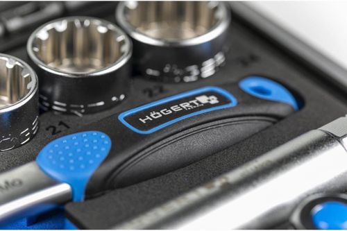 купить Набор ручных инструментов Hoegert HT1R478 Set de scule, 18bu. в Кишинёве 