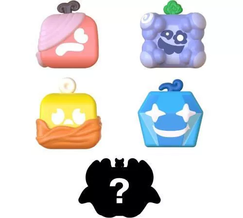 купить Игрушка miscellaneous SQ3310 Blox Fruits, Squishy figure blind pack в Кишинёве 