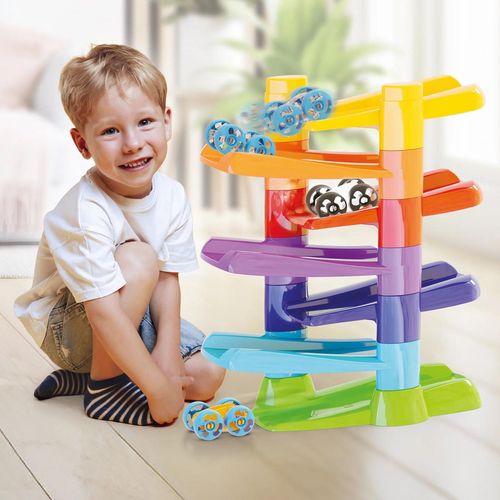 купить Машина Quercetti QT 6497 Flip Car Race Track Super в Кишинёве 