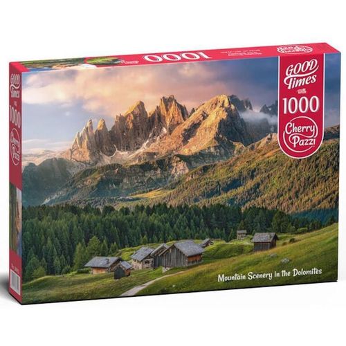 купить Головоломка Cherry Pazzi C30103 Puzzle 1000 elemente Peisaj montan din Dolomiți в Кишинёве 