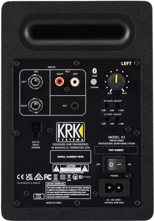 купить Профессиональная колонка KRK Systems Kreate 3 K3-EU (Pair) в Кишинёве 