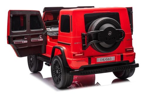 cumpără Mașină electrică pentru copii Richi (68802) DKG63/7 rosie Mercedes Benz G63 (24V) în Chișinău 