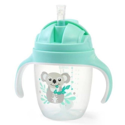 cumpără Cană cu pai BabyOno 1464/03 Cupa de baut cu un paie ponderat (mentol) în Chișinău 