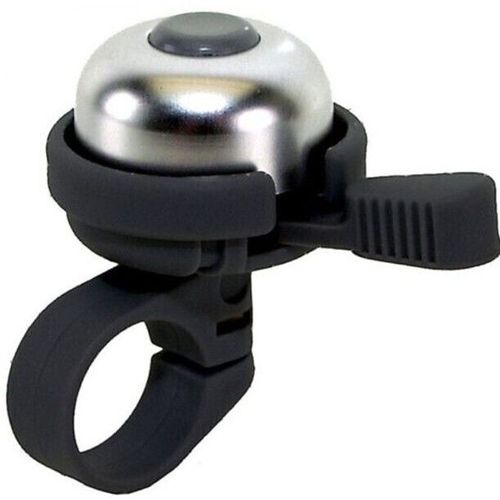 cumpără Accesoriu pentru bicicletă Messingschlager Claxon bicicleta Ding-Dong mini bicycle bell silver (420181) în Chișinău 