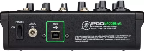 купить DJ контроллер Mackie ProFX6v3 6-Channel в Кишинёве 