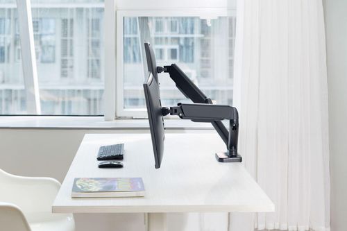 купить Аксессуар для ПК Brateck LDT46-C024 Spring-Assisted Dual Monitor Arm, for 2 monitors в Кишинёве 