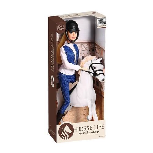 cumpără Păpușă Essa 127A Păpușă în costum albastru pentru călărie în Chișinău 