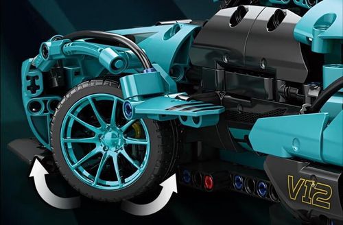 купить Конструктор miscellaneous JIQILE Racing Car 1148pcs в Кишинёве 