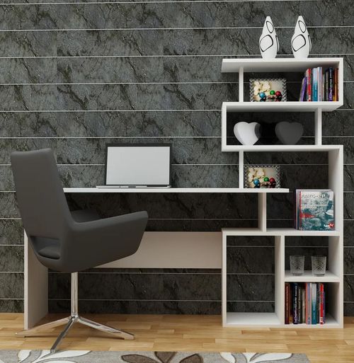 купить Офисный стол Trendy Next, Alb, 130x70x40cm в Кишинёве 